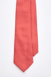 Red Classic Tie Set with Tie Bar & Cufflinks